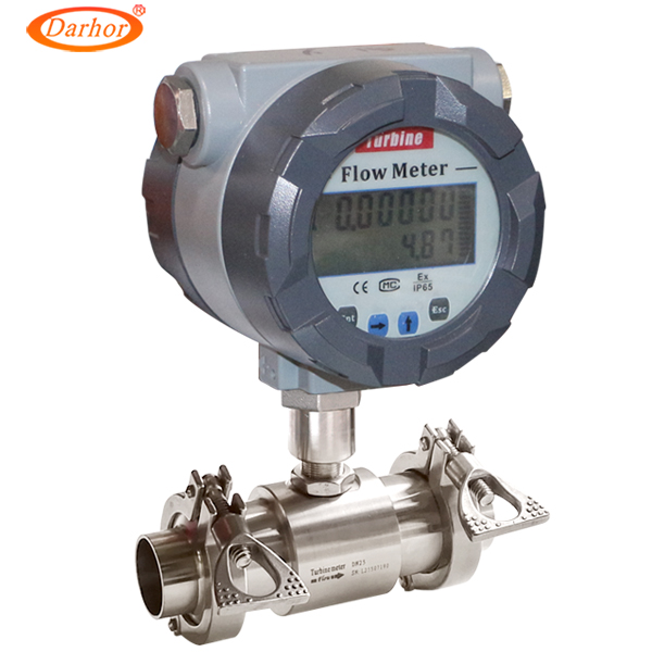 DH500 sanitary turbine flowmeter